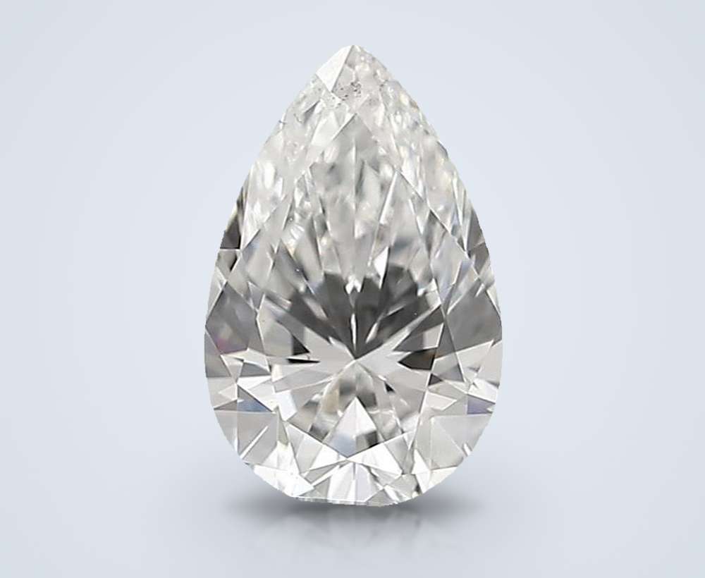 0.82 Carat Pear Lab Diamond