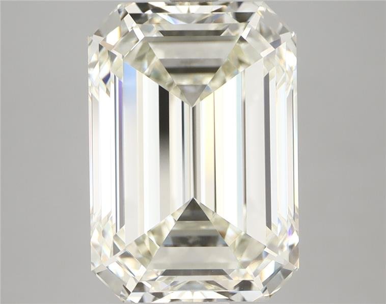 5.11ct K IF Rare Carat Ideal Cut Emerald Diamond