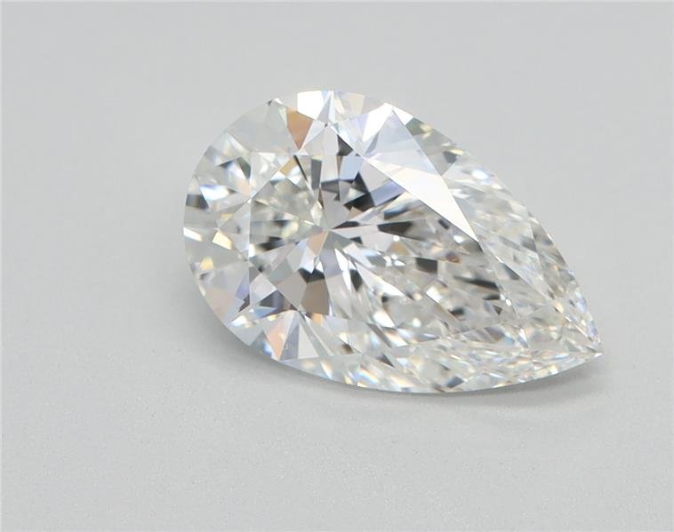 1.31ct F VVS1 Rare Carat Ideal Cut Pear Lab Grown Diamond