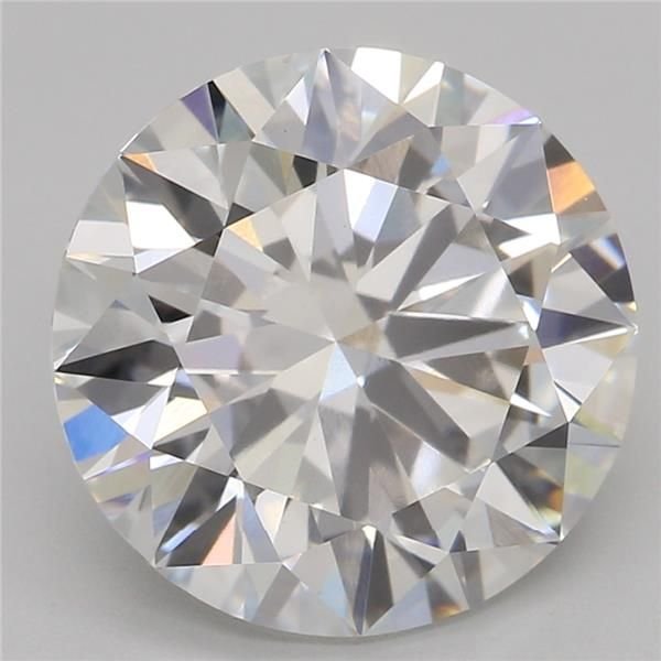 3.03ct E VS1 Rare Carat Ideal Cut Round Lab Grown Diamond