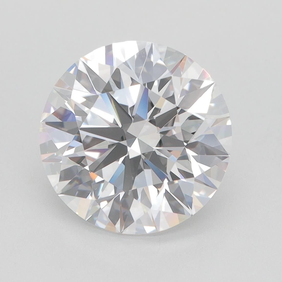 4.00ct F VS1 Rare Carat Ideal Cut Round Lab Grown Diamond