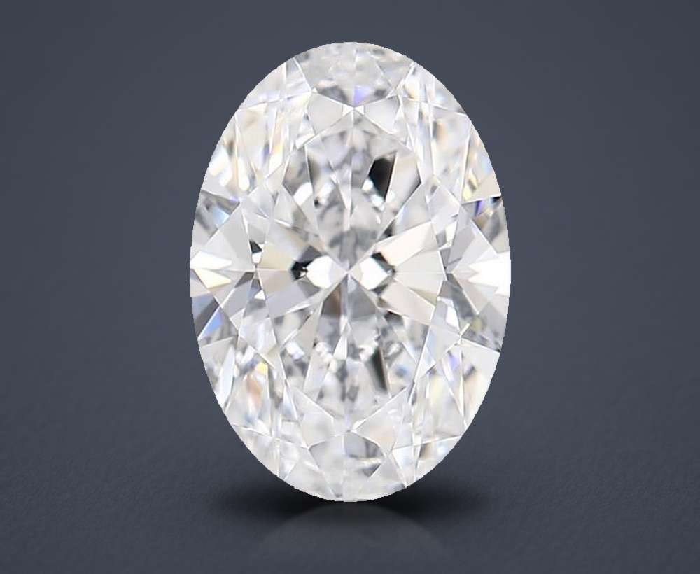 0.80 Carat Oval Lab Diamond