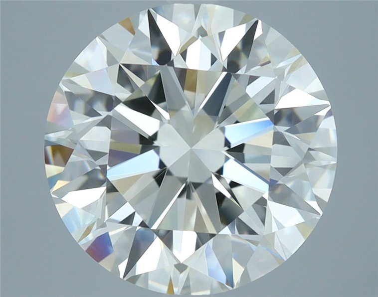 5.30ct I VVS1 Rare Carat Ideal Cut Round Diamond