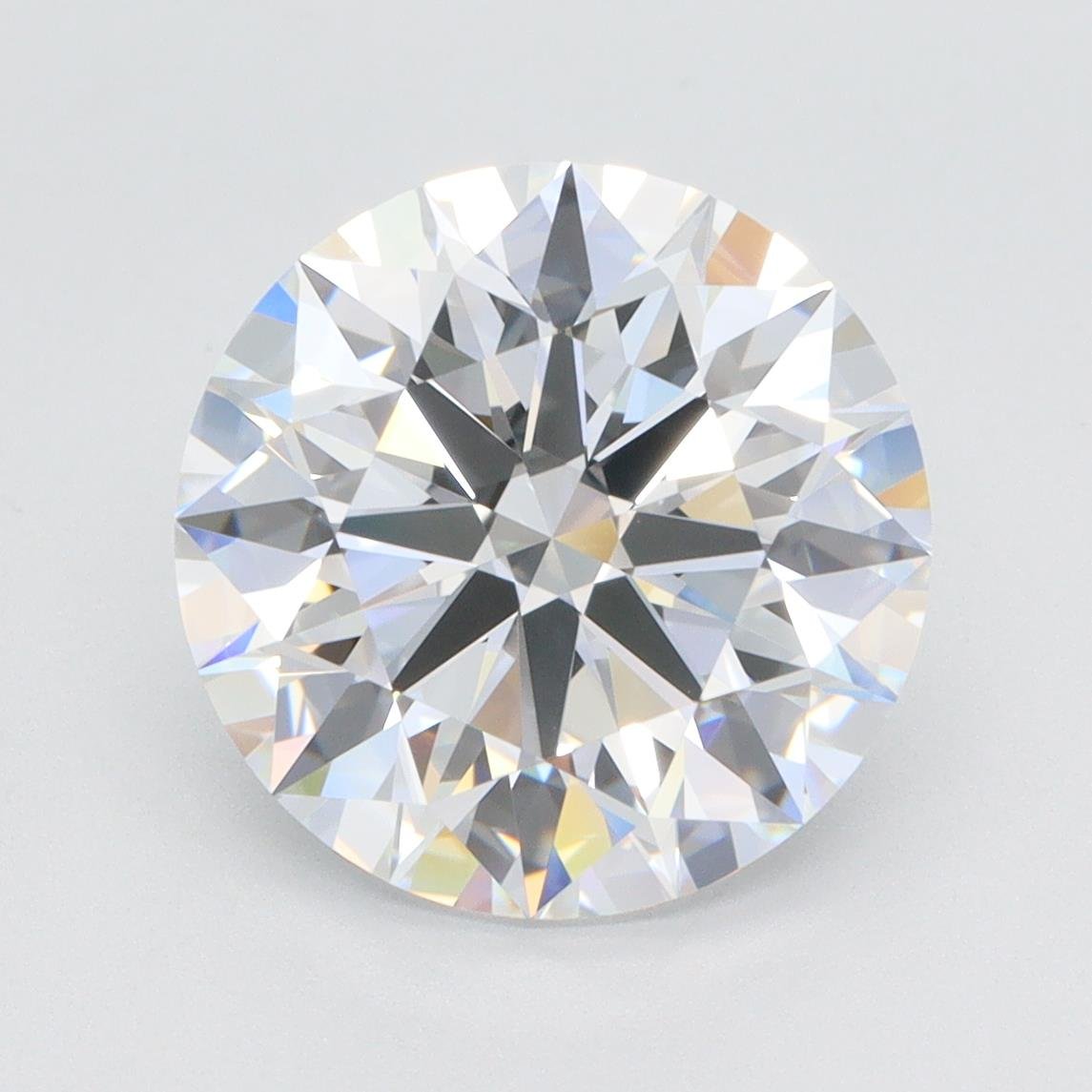 4.15ct E VVS1 Rare Carat Ideal Cut Round Lab Grown Diamond