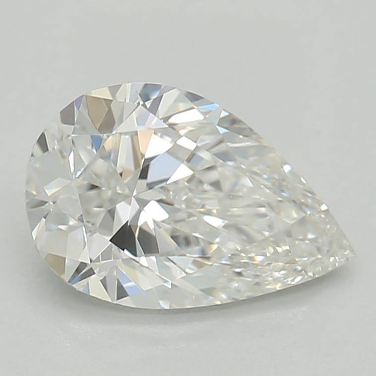 0.66ct E VVS2 Rare Carat Ideal Cut Pear Lab Grown Diamond