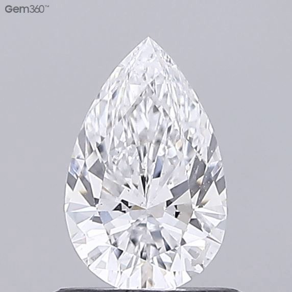 0.73ct D VS2 Rare Carat Ideal Cut Pear Lab Grown Diamond