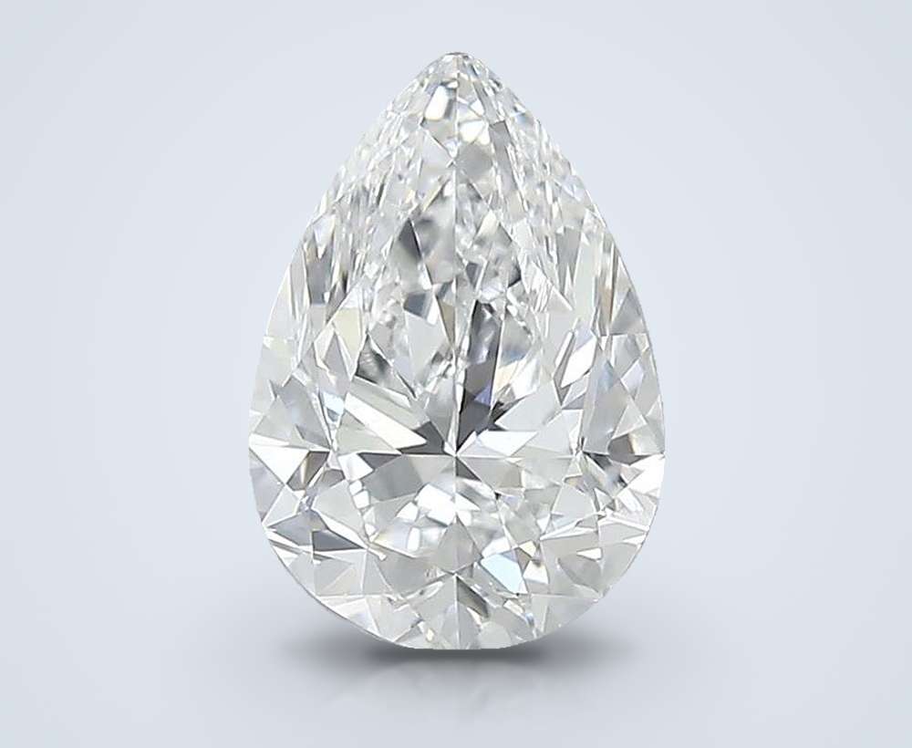1.50 Carat Pear Natural Diamond