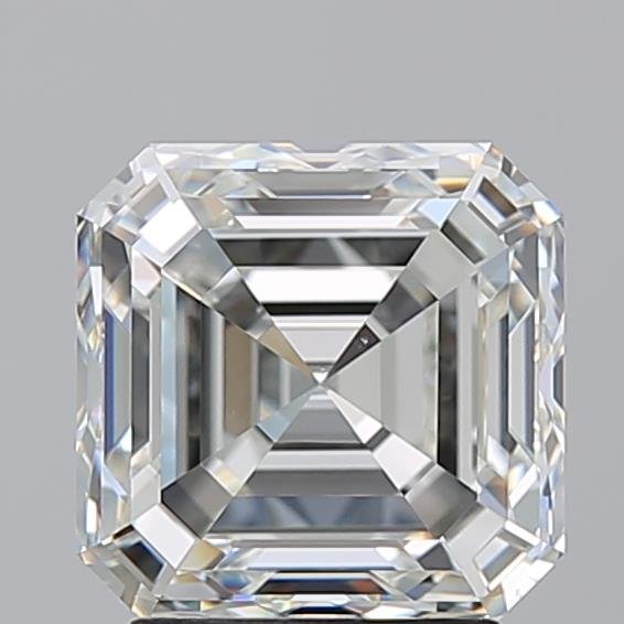 3.01ct I VS1 Rare Carat Ideal Cut Asscher Diamond