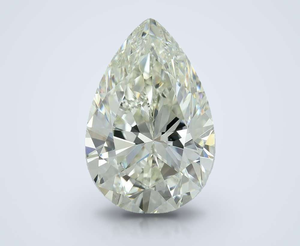 4.50 Carat Pear Natural Diamond