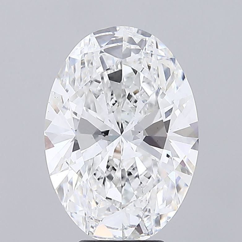 6.11 Carat Oval Lab Diamond