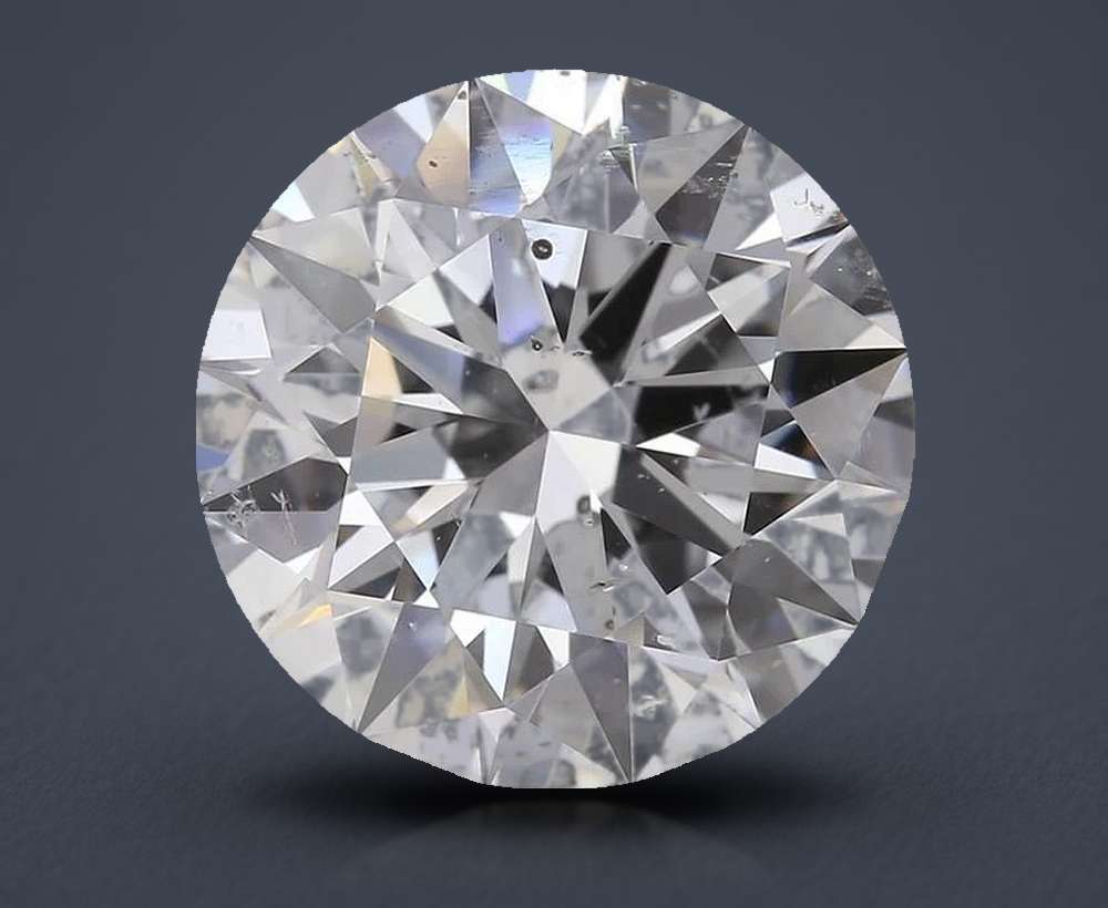 3.02 Carat Round Natural Diamond