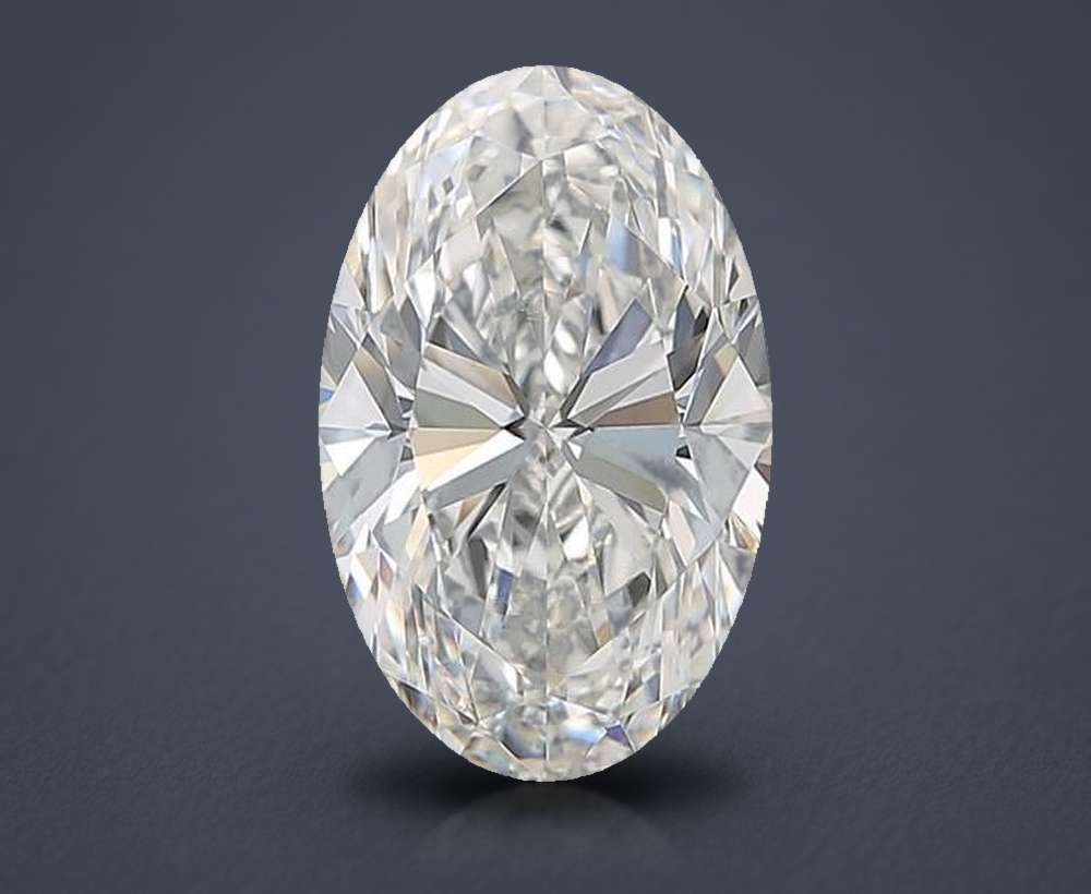 2.50 Carat Oval Natural Diamond