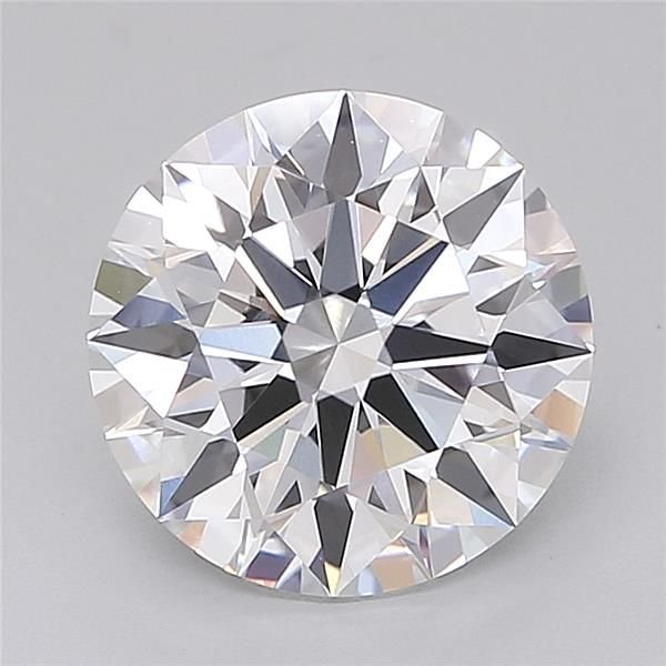3.00ct E VVS1 Rare Carat Ideal Cut Round Lab Grown Diamond