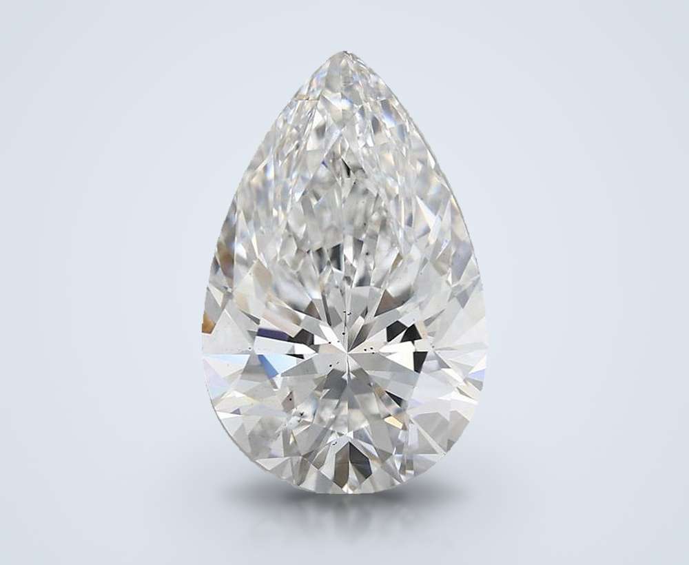 3.46 Carat Pear Lab Diamond