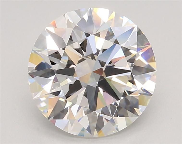 3.05ct F VVS2 Rare Carat Ideal Cut Round Lab Grown Diamond