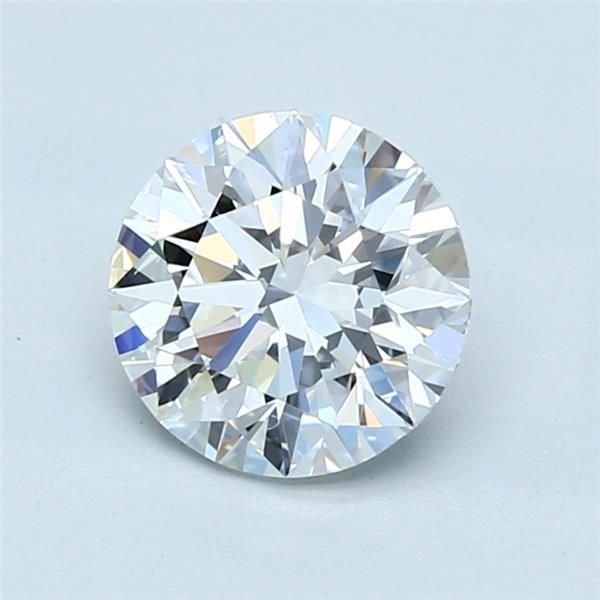 1.55ct F VVS1 Rare Carat Ideal Cut Round Diamond