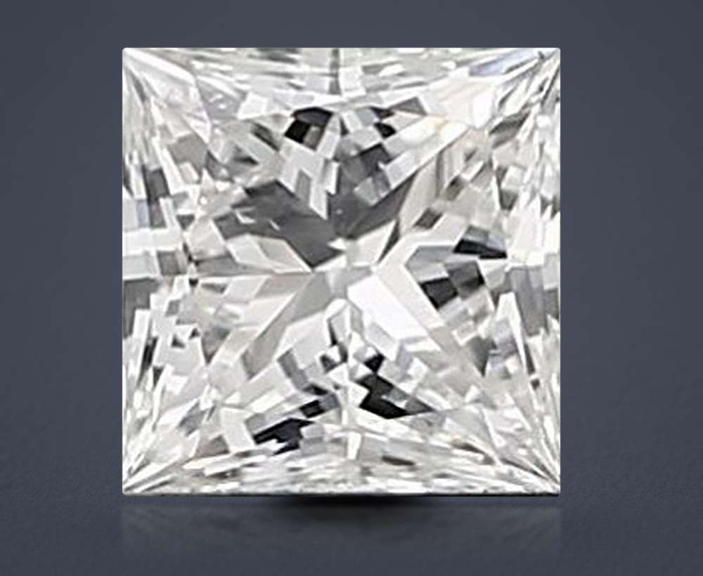 0.61 Carat Princess Lab Diamond