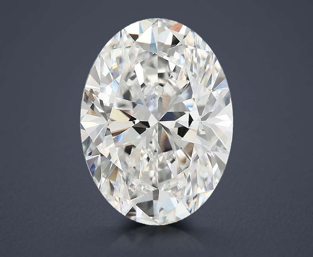 4.06 Carat Oval Lab Diamond