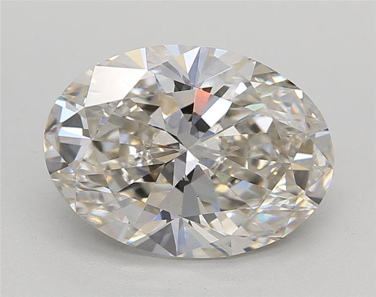 3.25ct I VS1 Rare Carat Ideal Cut Oval Lab Grown Diamond