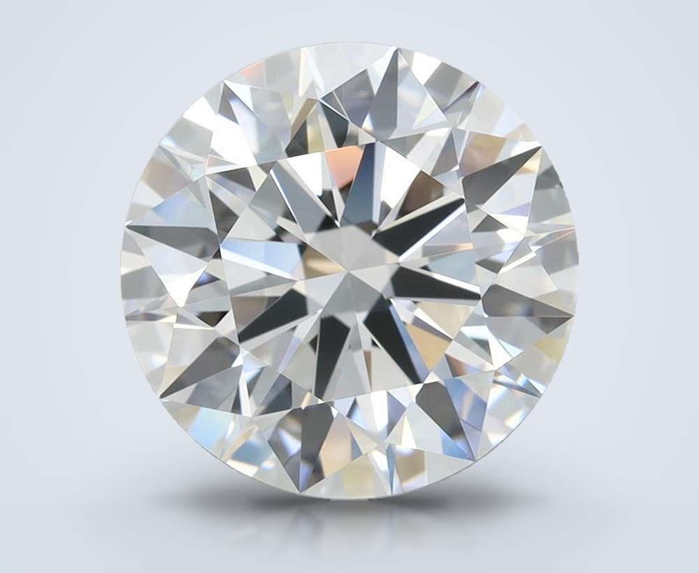 4.19 Carat Round Lab Diamond