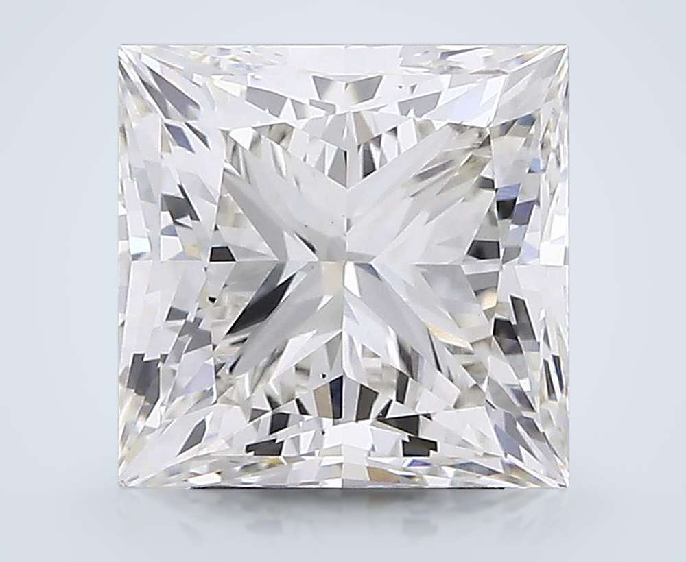 3.90 Carat Princess Lab Diamond