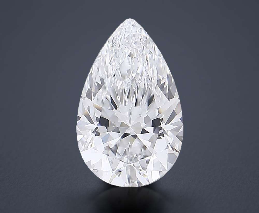 4.02 Carat Pear Lab Diamond