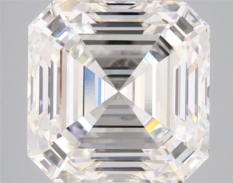 5.38ct H VS1 Rare Carat Ideal Cut Asscher Lab Grown Diamond