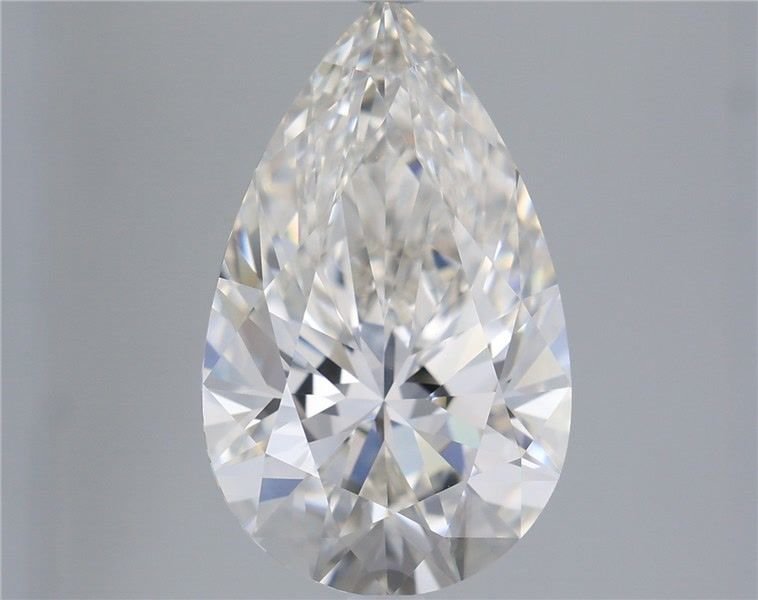 5.50ct J VVS1 Rare Carat Ideal Cut Pear Diamond