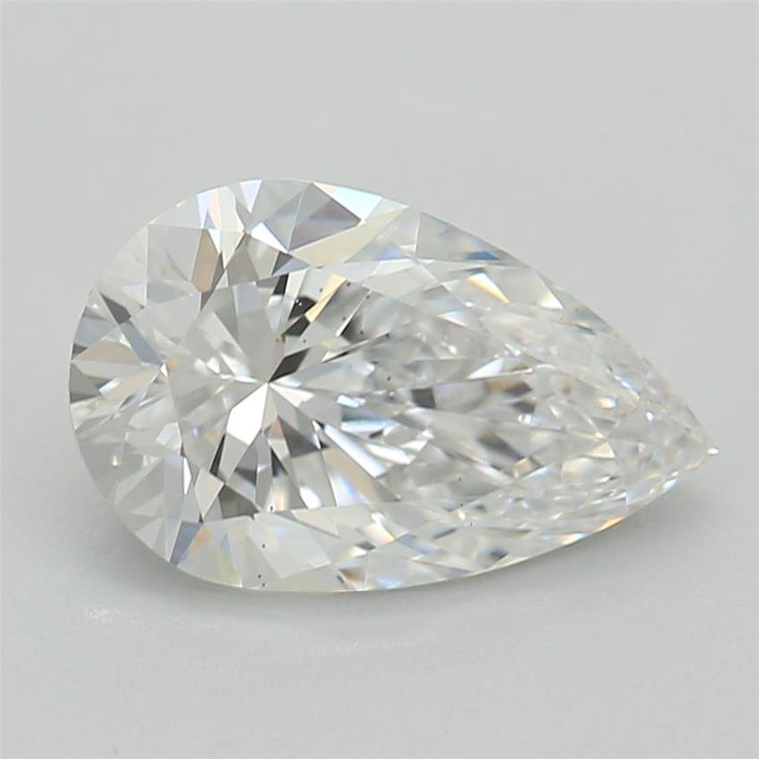1.00ct D VS2 Rare Carat Ideal Cut Pear Lab Grown Diamond