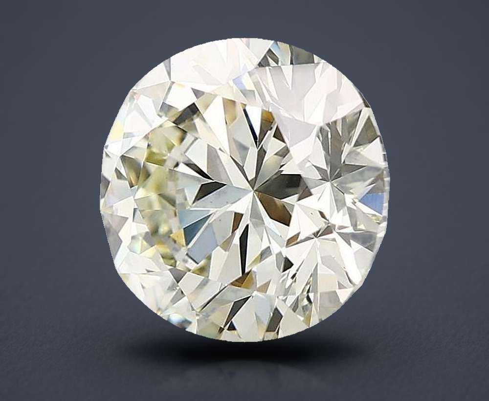 3.16 Carat Round Natural Diamond