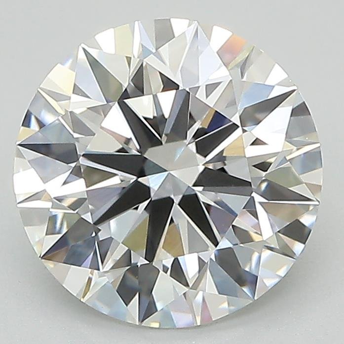 2.60ct F VS1 Rare Carat Ideal Cut Round Lab Grown Diamond