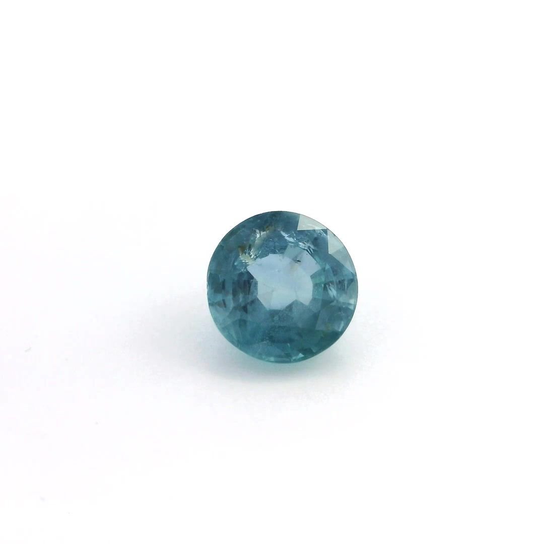 4.37 Carat Blue Round Sapphire