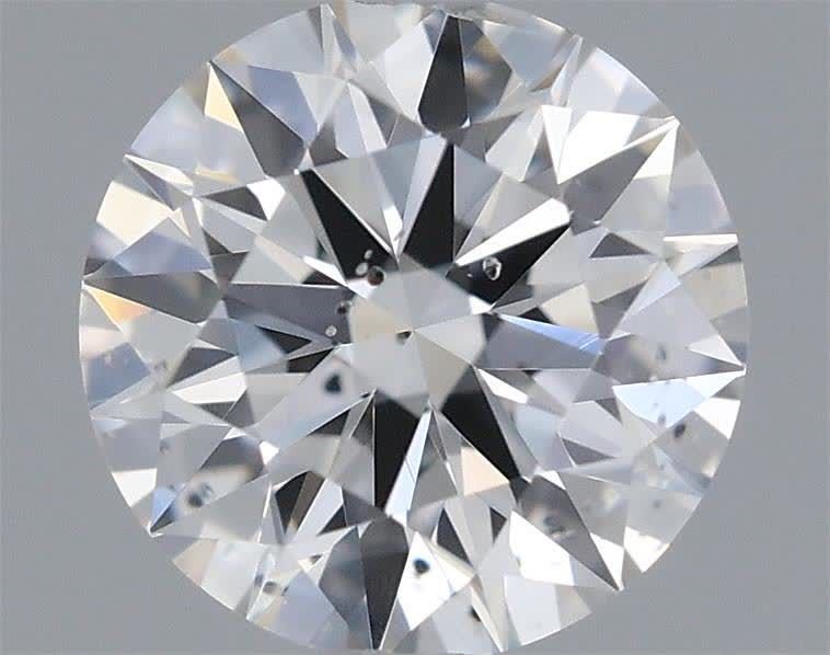 0.51ct E SI2 Rare Carat Ideal Cut Round Diamond