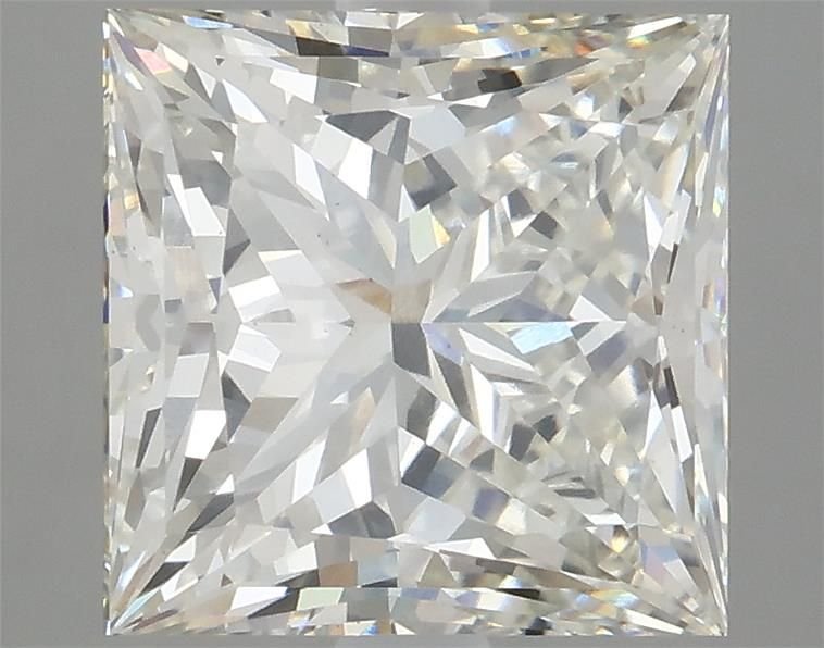 4.13ct H VS1 Rare Carat Ideal Cut Princess Lab Grown Diamond