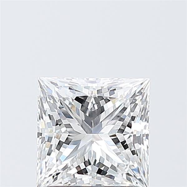 1.29ct F VS1 Rare Carat Ideal Cut Princess Lab Grown Diamond