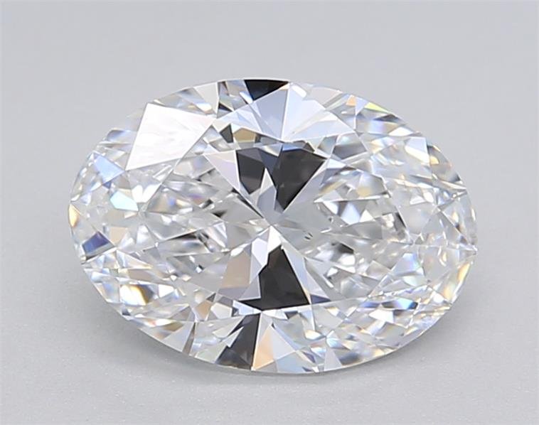 1.50ct D VS2 Rare Carat Ideal Cut Oval Lab Grown Diamond