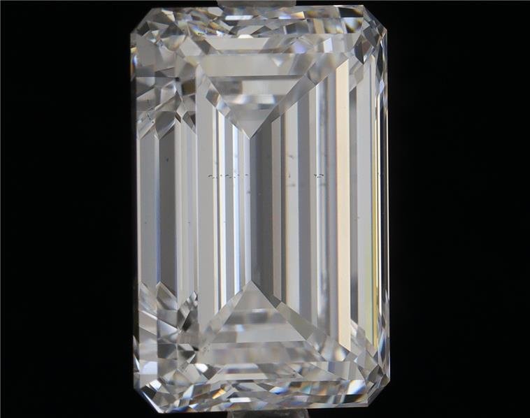 3.50ct D VS2 Rare Carat Ideal Cut Emerald Lab Grown Diamond