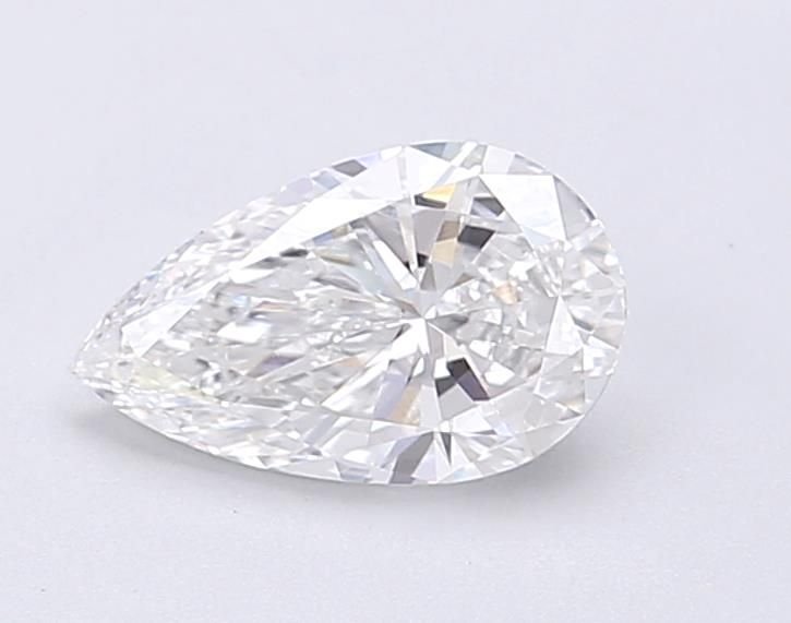 0.92ct E VVS2 Very Good Cut Pear Lab Grown Diamond