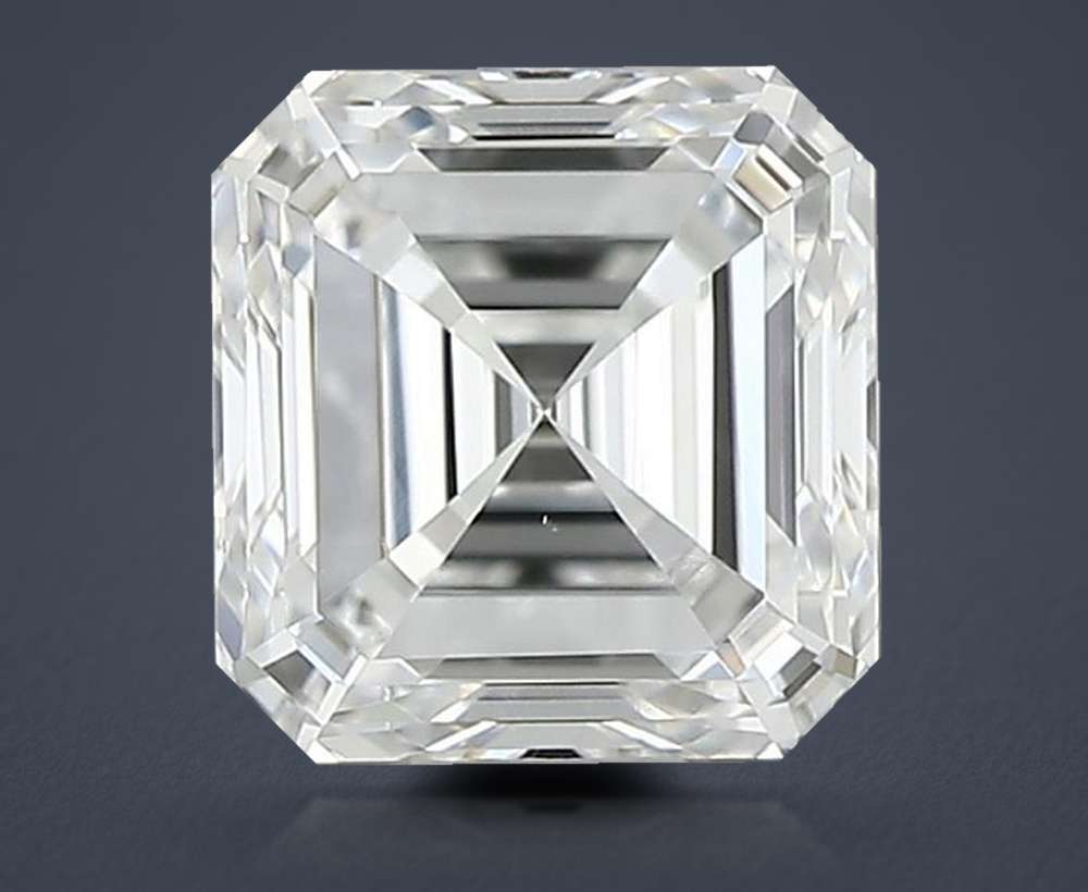 0.61 Carat Asscher Natural Diamond