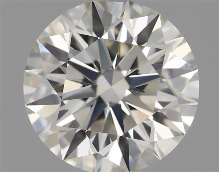 0.73ct I IF Rare Carat Ideal Cut Round Diamond