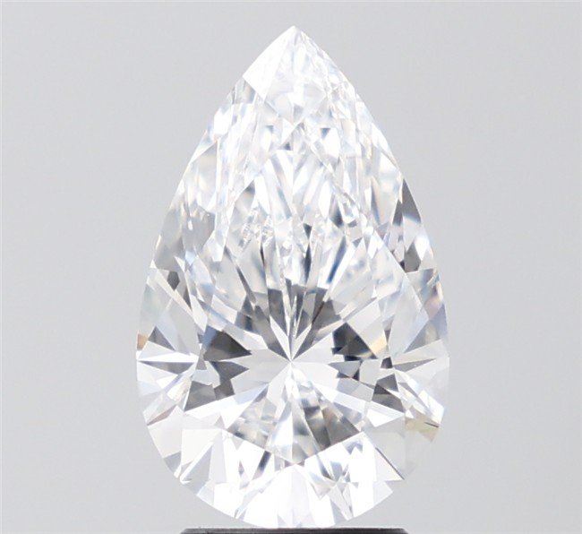 2.59ct E VVS2 Rare Carat Ideal Cut Pear Lab Grown Diamond