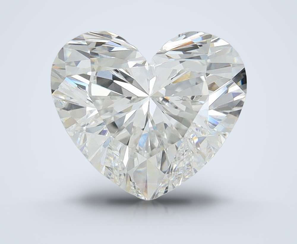 2.90 Carat Heart Lab Diamond