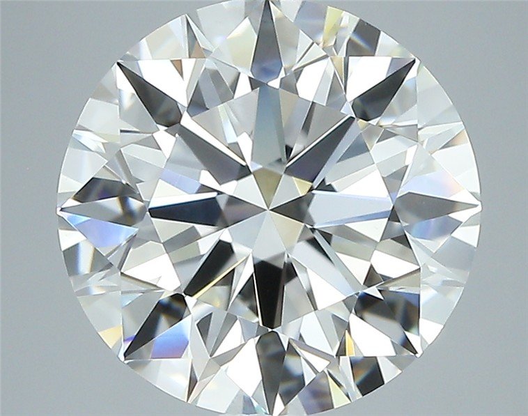 3.59ct H VVS2 Rare Carat Ideal Cut Round Diamond