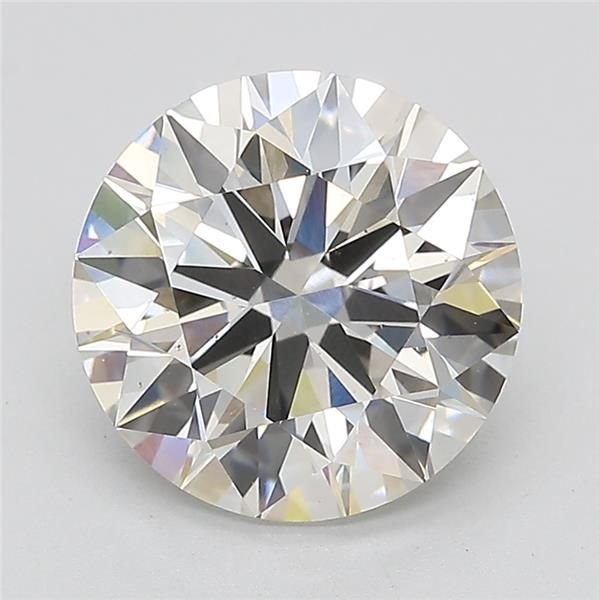 3.31ct G VS2 Rare Carat Ideal Cut Round Lab Grown Diamond