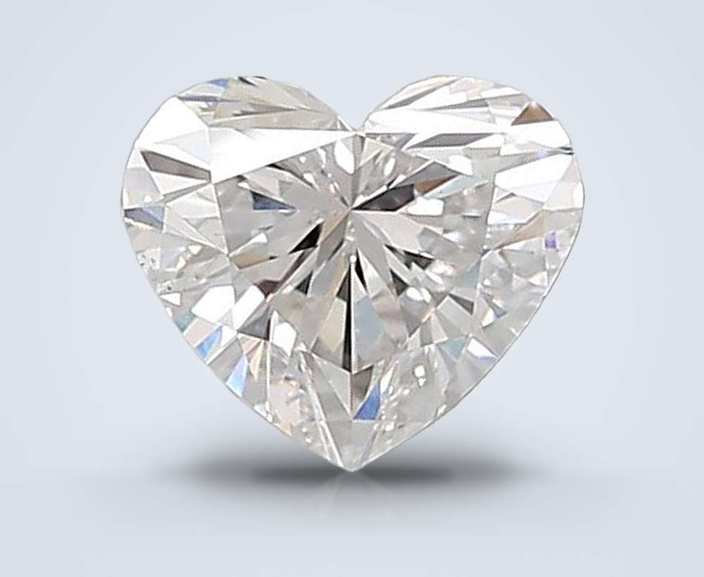 1.50 Carat Heart Lab Diamond