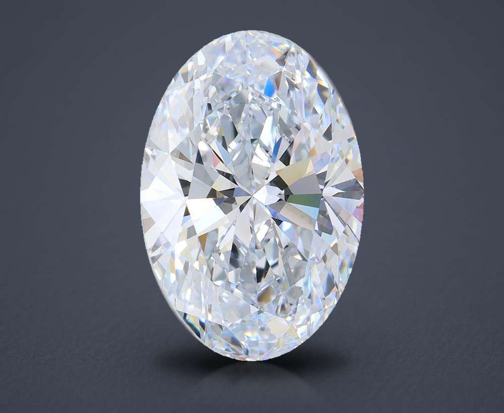 7.13 Carat Oval Lab Diamond