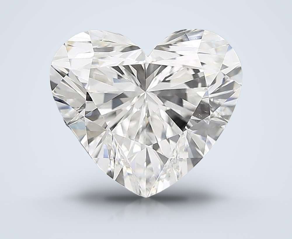 6.50 Carat Heart Lab Diamond