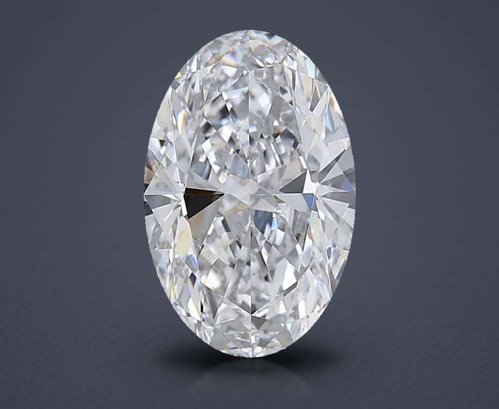 1.96 Carat Oval Lab Diamond