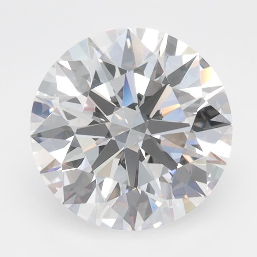2.83ct D VVS1 Rare Carat Ideal Cut Round Lab Grown Diamond