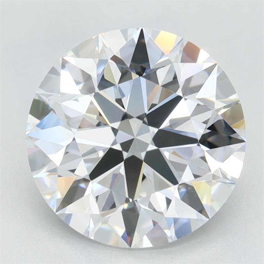 2.79ct D VVS1 Rare Carat Ideal Cut Round Lab Grown Diamond